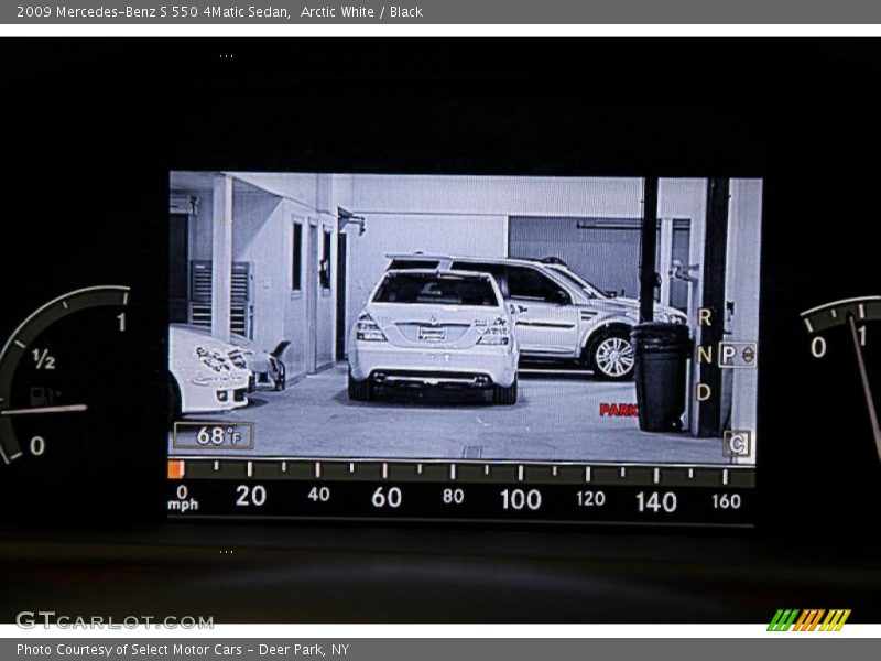 Arctic White / Black 2009 Mercedes-Benz S 550 4Matic Sedan