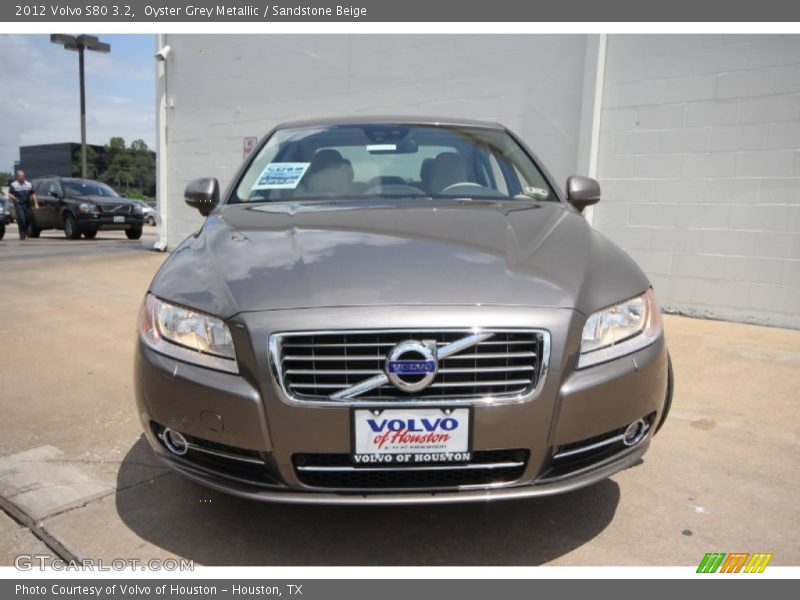Oyster Grey Metallic / Sandstone Beige 2012 Volvo S80 3.2