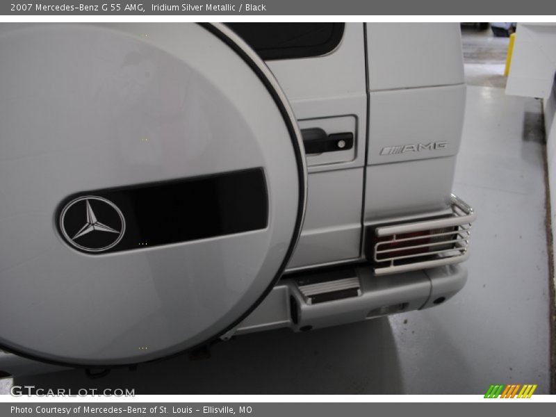 Iridium Silver Metallic / Black 2007 Mercedes-Benz G 55 AMG