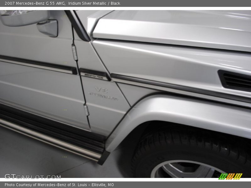 Iridium Silver Metallic / Black 2007 Mercedes-Benz G 55 AMG