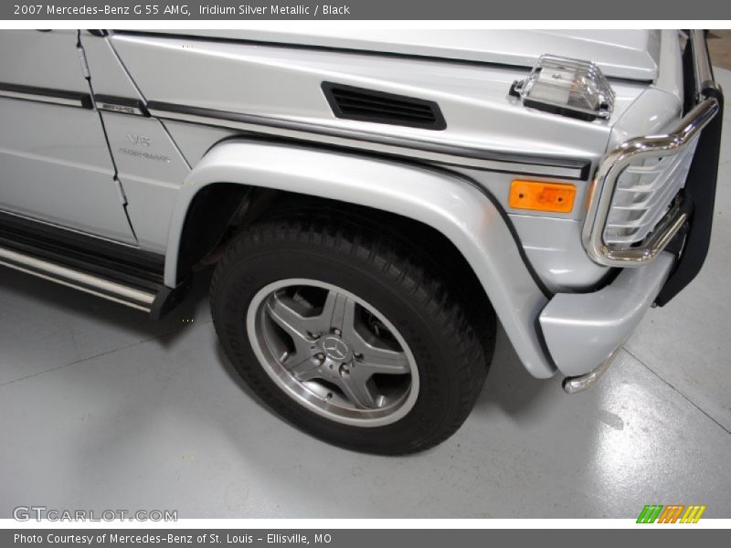 Iridium Silver Metallic / Black 2007 Mercedes-Benz G 55 AMG