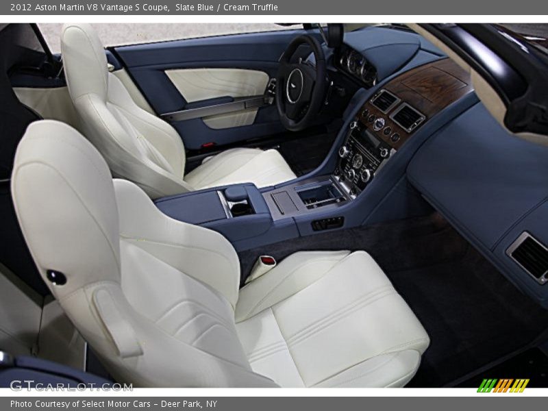  2012 V8 Vantage S Coupe Cream Truffle Interior