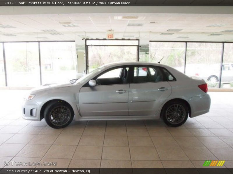 Ice Silver Metallic / WRX Carbon Black 2012 Subaru Impreza WRX 4 Door