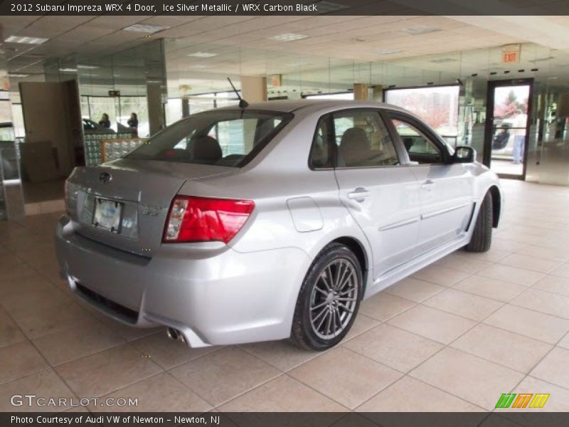 Ice Silver Metallic / WRX Carbon Black 2012 Subaru Impreza WRX 4 Door