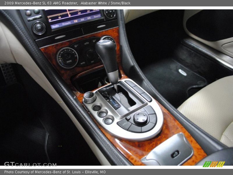  2009 SL 63 AMG Roadster 7 Speed Automatic Shifter