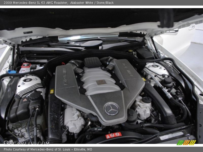  2009 SL 63 AMG Roadster Engine - 6.3 Liter AMG DOHC 32-Valve VVT V8
