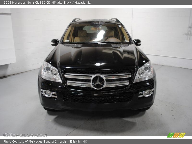 Black / Macadamia 2008 Mercedes-Benz GL 320 CDI 4Matic