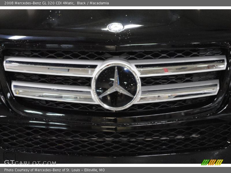 Black / Macadamia 2008 Mercedes-Benz GL 320 CDI 4Matic