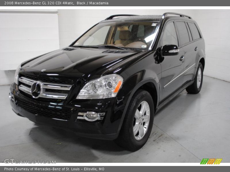 Black / Macadamia 2008 Mercedes-Benz GL 320 CDI 4Matic