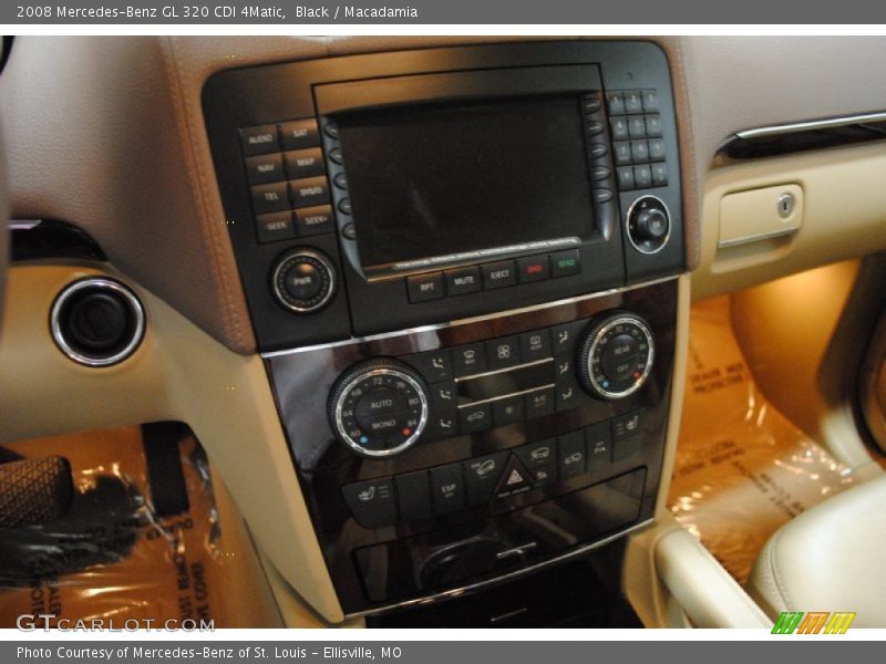 Black / Macadamia 2008 Mercedes-Benz GL 320 CDI 4Matic