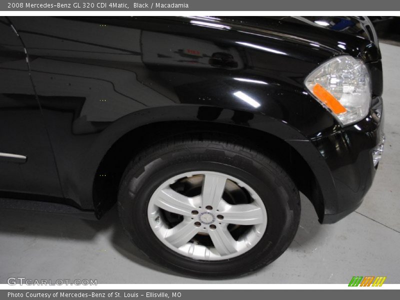 Black / Macadamia 2008 Mercedes-Benz GL 320 CDI 4Matic