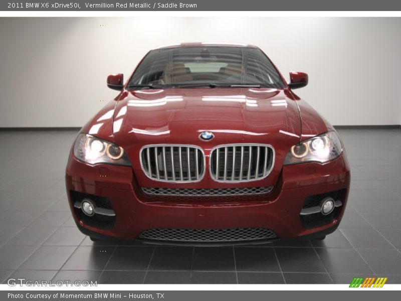  2011 X6 xDrive50i Vermillion Red Metallic