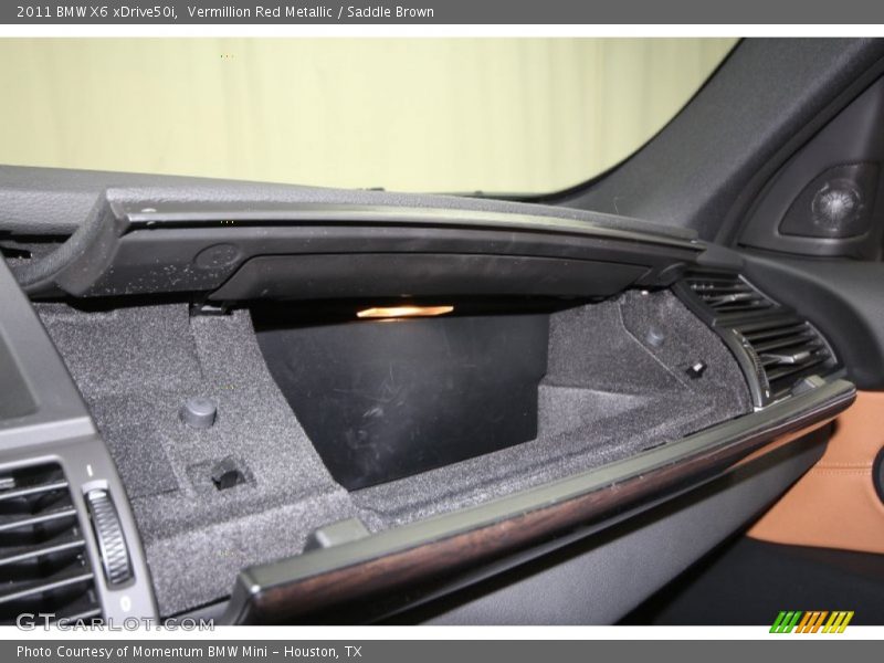 Vermillion Red Metallic / Saddle Brown 2011 BMW X6 xDrive50i