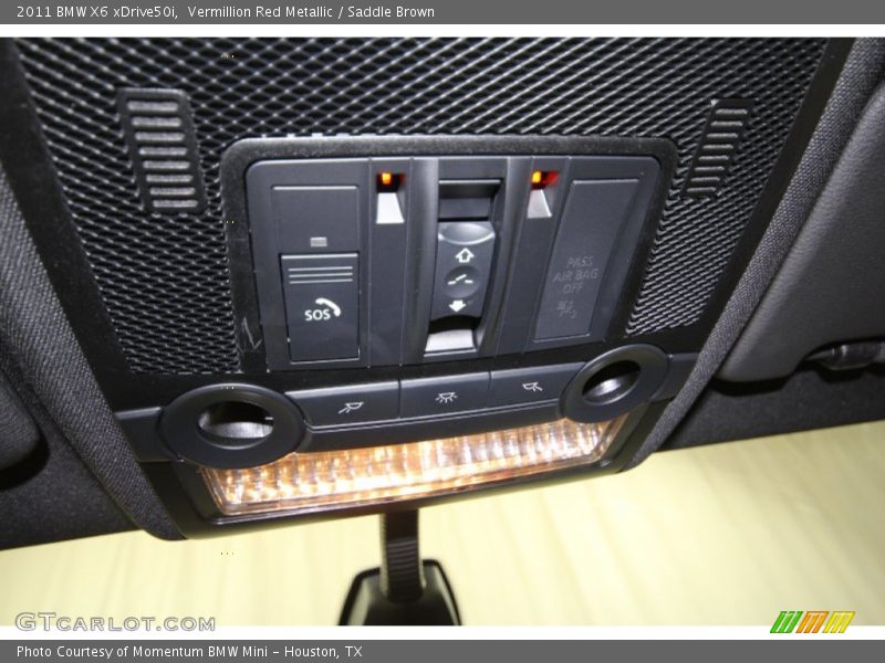 Controls of 2011 X6 xDrive50i