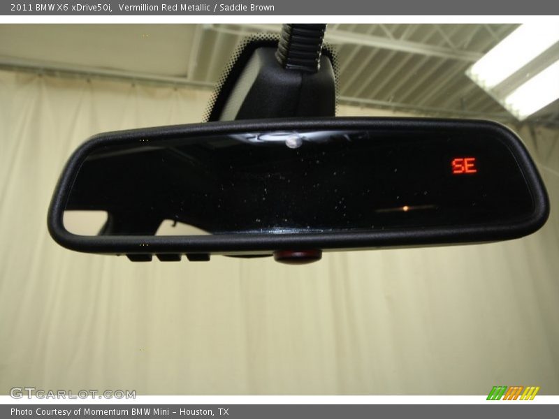Vermillion Red Metallic / Saddle Brown 2011 BMW X6 xDrive50i