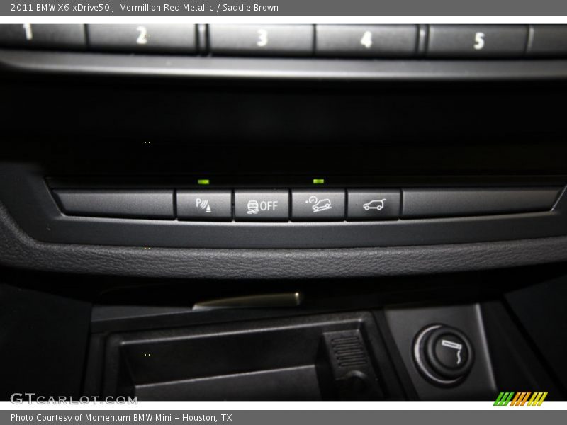 Vermillion Red Metallic / Saddle Brown 2011 BMW X6 xDrive50i