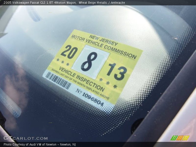 Wheat Beige Metallic / Anthracite 2005 Volkswagen Passat GLS 1.8T 4Motion Wagon