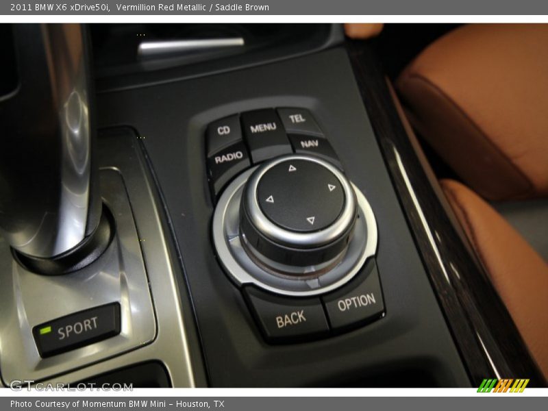 Controls of 2011 X6 xDrive50i