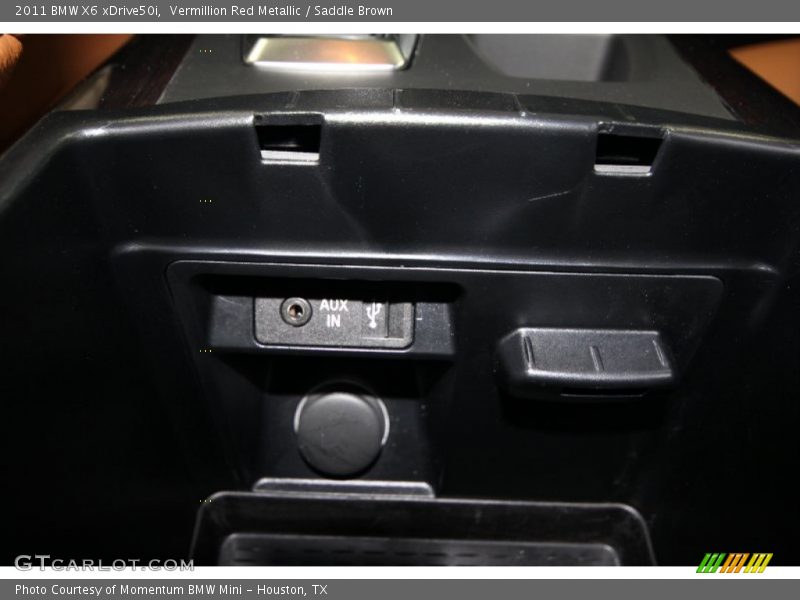 Vermillion Red Metallic / Saddle Brown 2011 BMW X6 xDrive50i