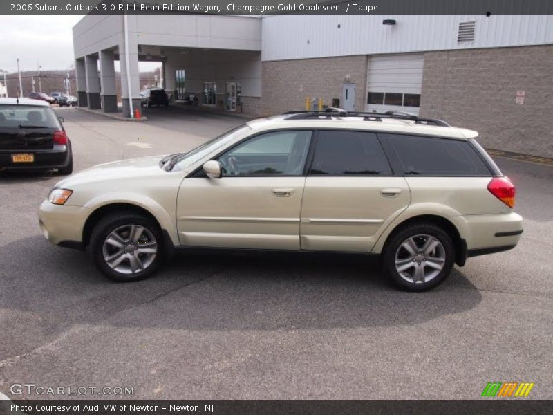 Champagne Gold Opalescent / Taupe 2006 Subaru Outback 3.0 R L.L.Bean Edition Wagon