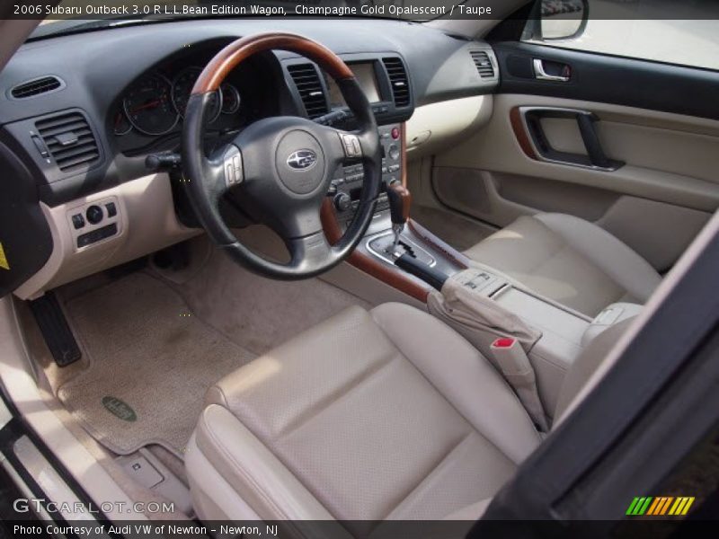 Champagne Gold Opalescent / Taupe 2006 Subaru Outback 3.0 R L.L.Bean Edition Wagon
