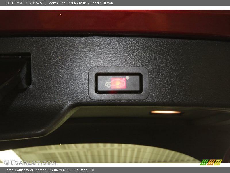Vermillion Red Metallic / Saddle Brown 2011 BMW X6 xDrive50i