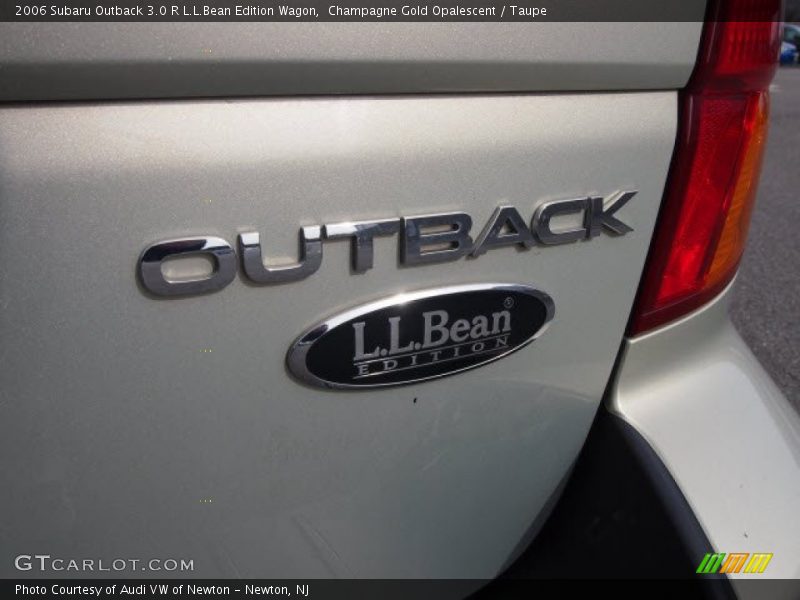 Champagne Gold Opalescent / Taupe 2006 Subaru Outback 3.0 R L.L.Bean Edition Wagon