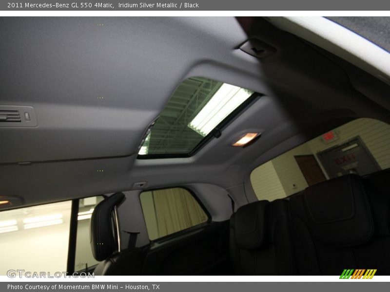 Iridium Silver Metallic / Black 2011 Mercedes-Benz GL 550 4Matic