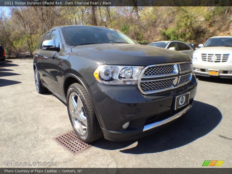Dark Charcoal Pearl / Black 2011 Dodge Durango Citadel 4x4