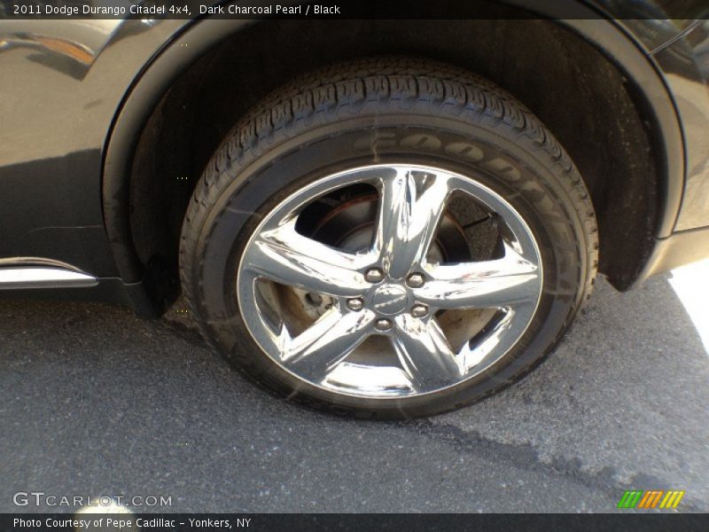 Dark Charcoal Pearl / Black 2011 Dodge Durango Citadel 4x4