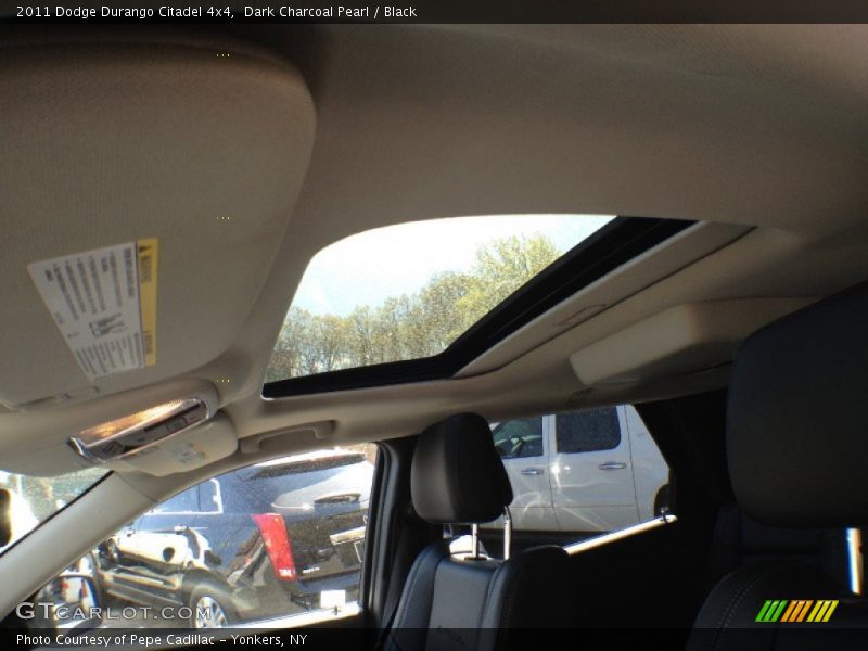 Dark Charcoal Pearl / Black 2011 Dodge Durango Citadel 4x4