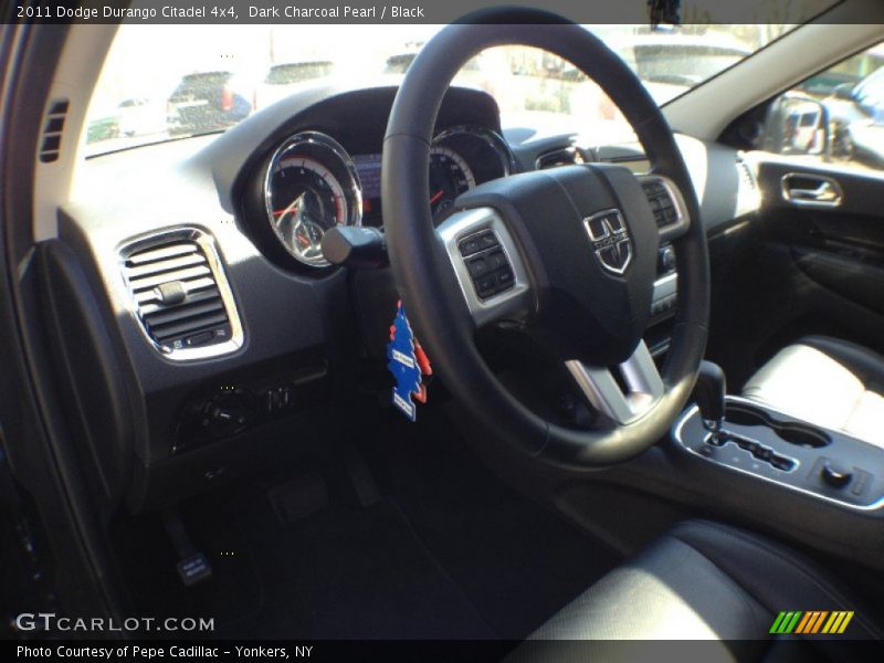 Dark Charcoal Pearl / Black 2011 Dodge Durango Citadel 4x4