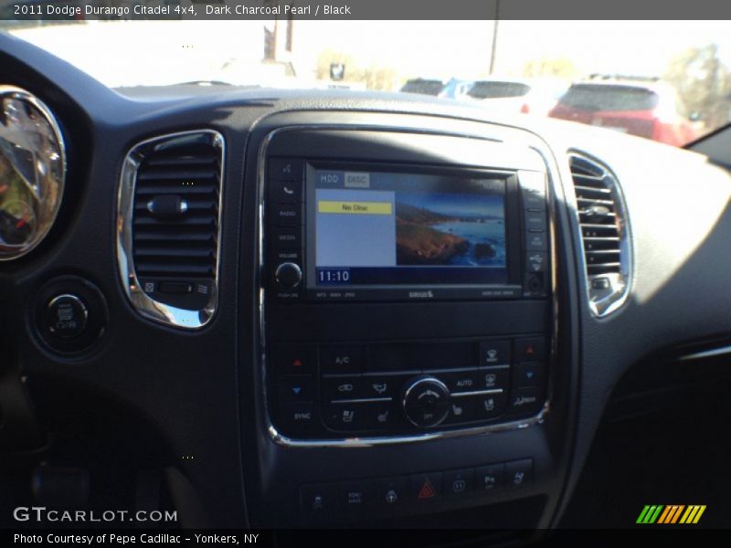 Dark Charcoal Pearl / Black 2011 Dodge Durango Citadel 4x4