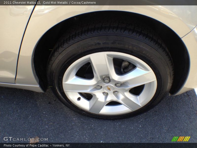 Gold Mist Metallic / Cocoa/Cashmere 2011 Chevrolet Malibu LS