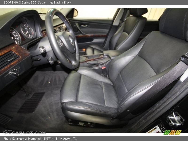 Jet Black / Black 2006 BMW 3 Series 325i Sedan