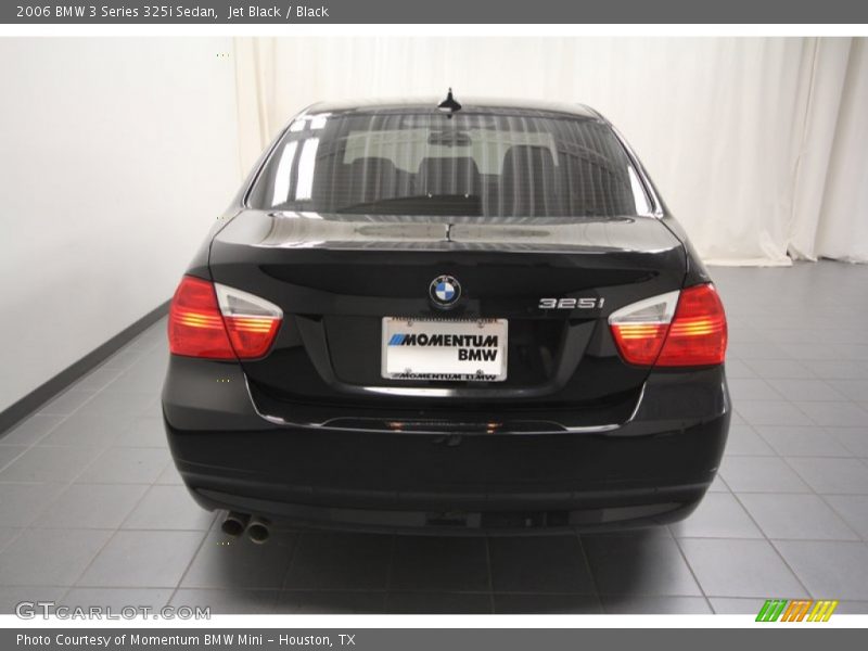 Jet Black / Black 2006 BMW 3 Series 325i Sedan