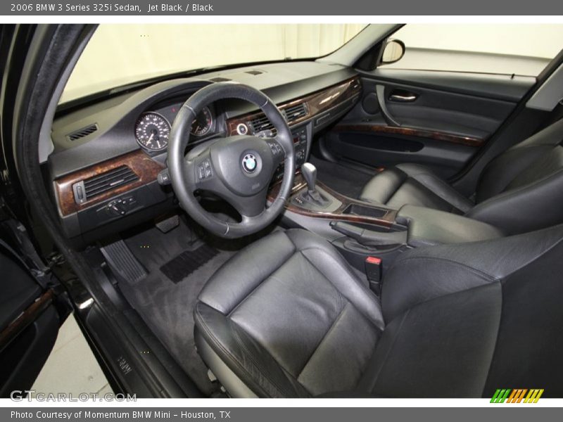 Jet Black / Black 2006 BMW 3 Series 325i Sedan