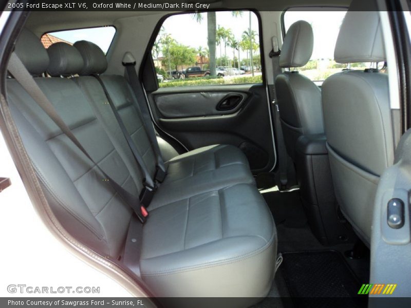 Oxford White / Medium/Dark Flint Grey 2005 Ford Escape XLT V6