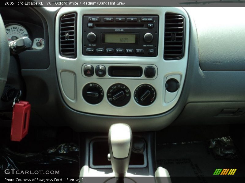 Oxford White / Medium/Dark Flint Grey 2005 Ford Escape XLT V6