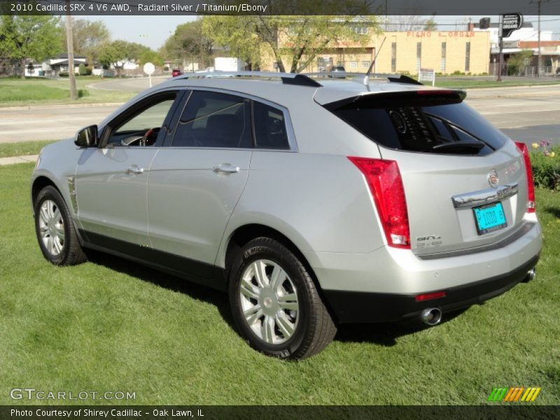 Radiant Silver / Titanium/Ebony 2010 Cadillac SRX 4 V6 AWD