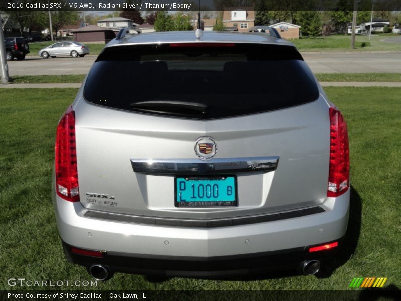 Radiant Silver / Titanium/Ebony 2010 Cadillac SRX 4 V6 AWD