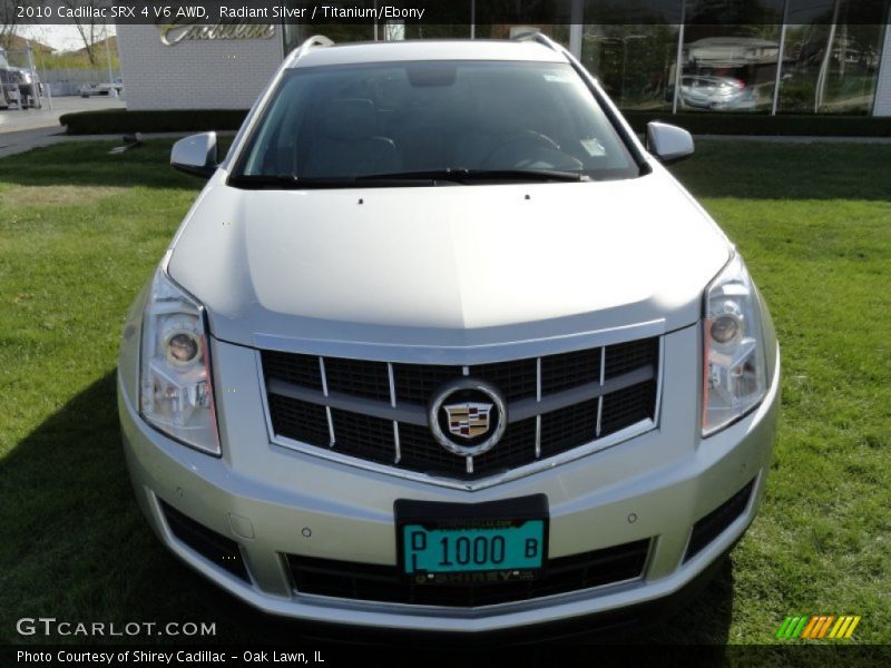 Radiant Silver / Titanium/Ebony 2010 Cadillac SRX 4 V6 AWD