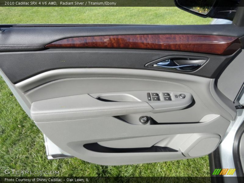 Radiant Silver / Titanium/Ebony 2010 Cadillac SRX 4 V6 AWD