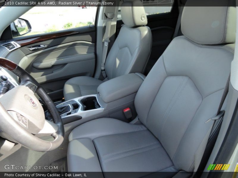 Radiant Silver / Titanium/Ebony 2010 Cadillac SRX 4 V6 AWD