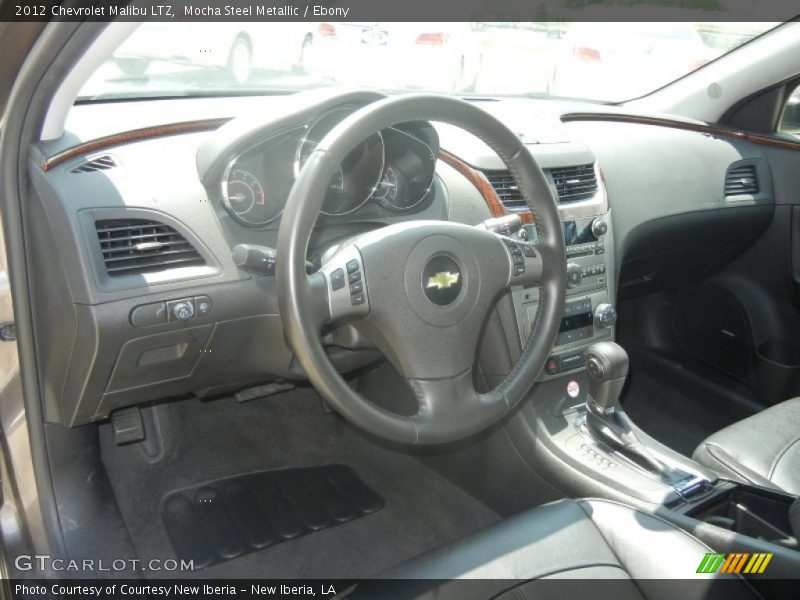 Mocha Steel Metallic / Ebony 2012 Chevrolet Malibu LTZ
