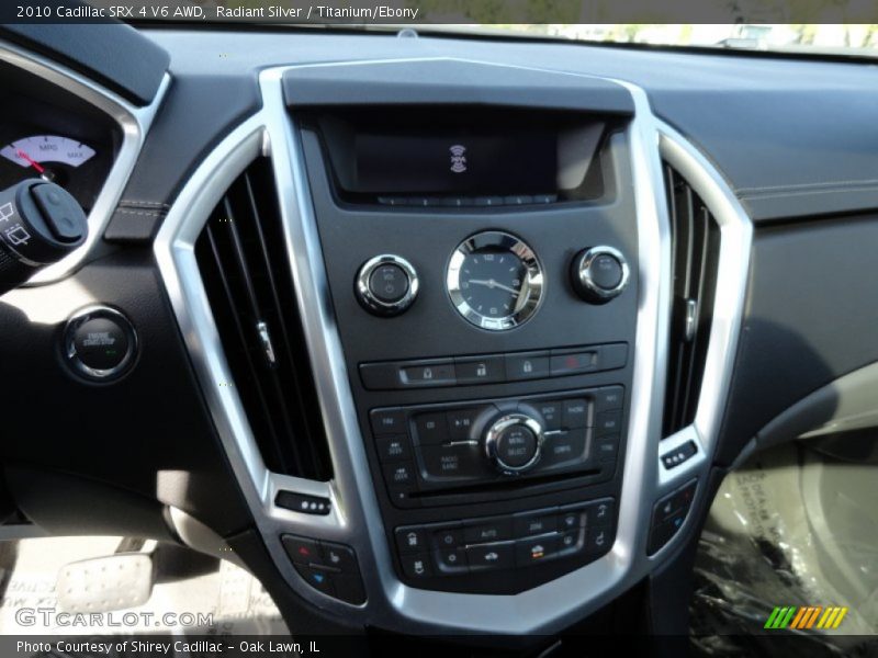 Radiant Silver / Titanium/Ebony 2010 Cadillac SRX 4 V6 AWD