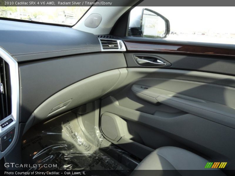 Radiant Silver / Titanium/Ebony 2010 Cadillac SRX 4 V6 AWD