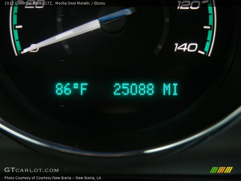 Mocha Steel Metallic / Ebony 2012 Chevrolet Malibu LTZ