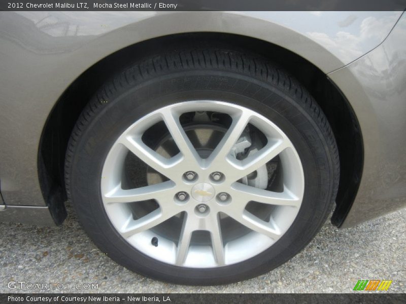 Mocha Steel Metallic / Ebony 2012 Chevrolet Malibu LTZ