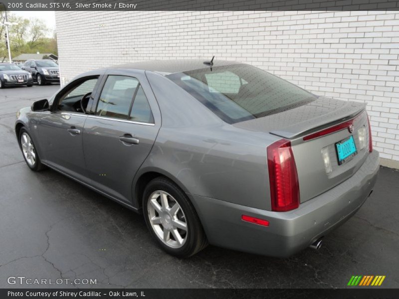 Silver Smoke / Ebony 2005 Cadillac STS V6